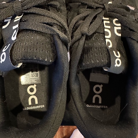 On Running Women’s Black On Cloud Cloudsurfer Sneakers - Picture 2 of 6